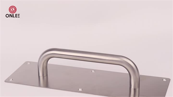 SS one set pull and push big plate handle video